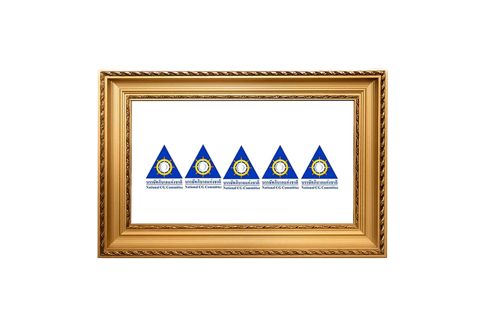 Excellent Corporate Governance Rating (5 Stars) for the second consecutive year from the Corporate Governance Report of Thai Listed Companies 2025, conducted by the Thai Institute of Directors (IOD)